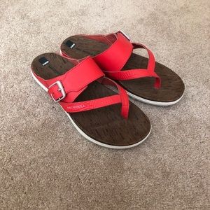 Merrell flip flops SOLD***
